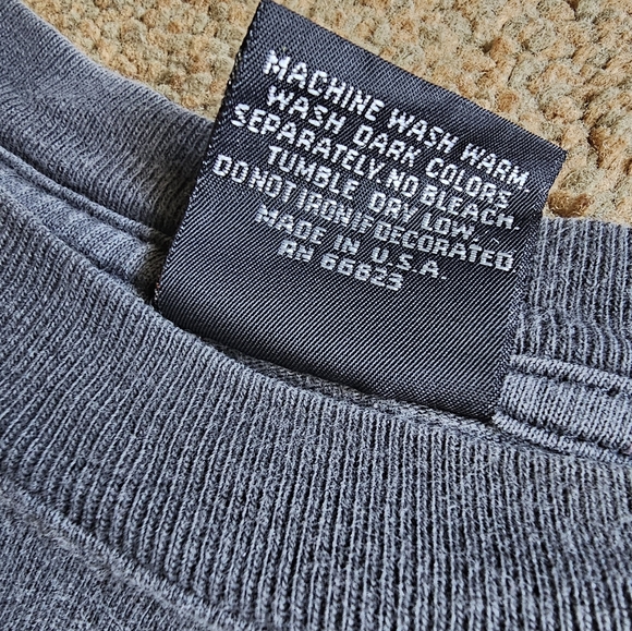 VINTAGE 1993 Harley Davidson Tshirt size XL Eagle - Picture 5 of 6